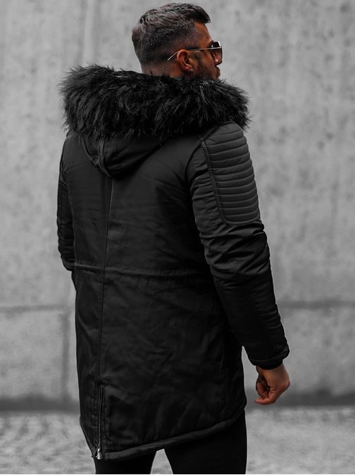 Edinstvena zimska moška bunda črna O/88853