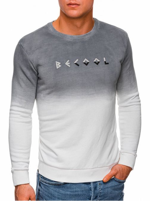 Edinstveni siv pulover B1333