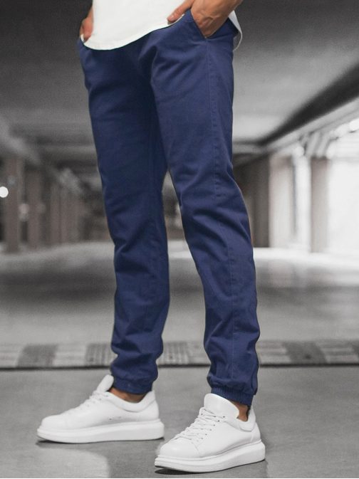 Čudovite jogger hlače v indigo barvi JB/JP1145/7