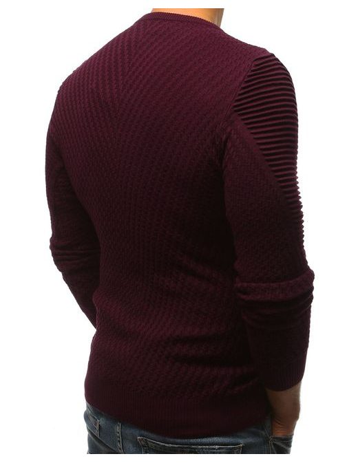 Bordo vzorčasti pulover