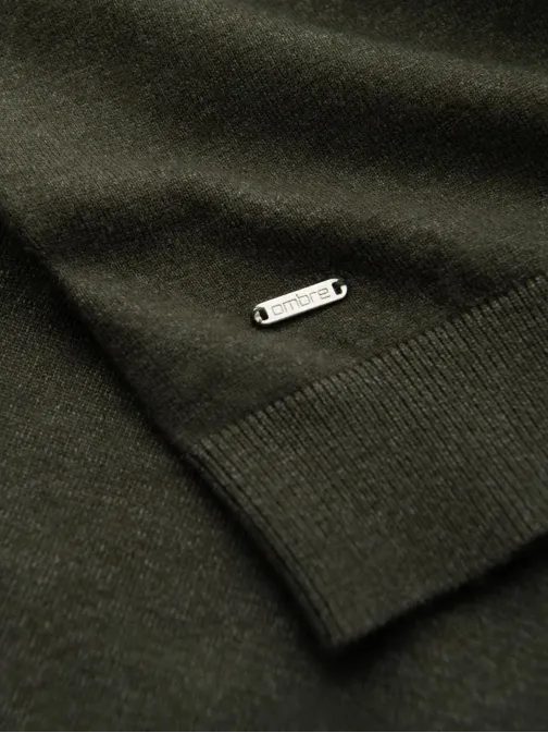 Modni olivno zeleni puli V5 SWTN-0127