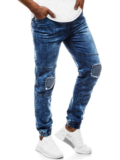 Modne jeans jogger hlače RF/HY355