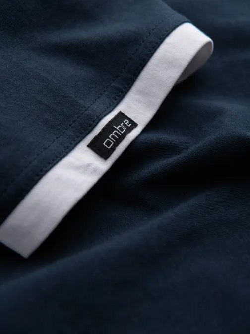 Temno modra majica s kapuco V4 TSCT-22SS-001