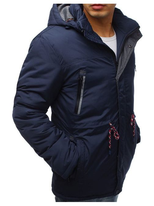 Granat zimska jakna v modnem dizajnu
