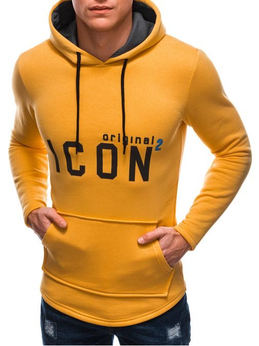 Stilski rumen pulover Icon B1546