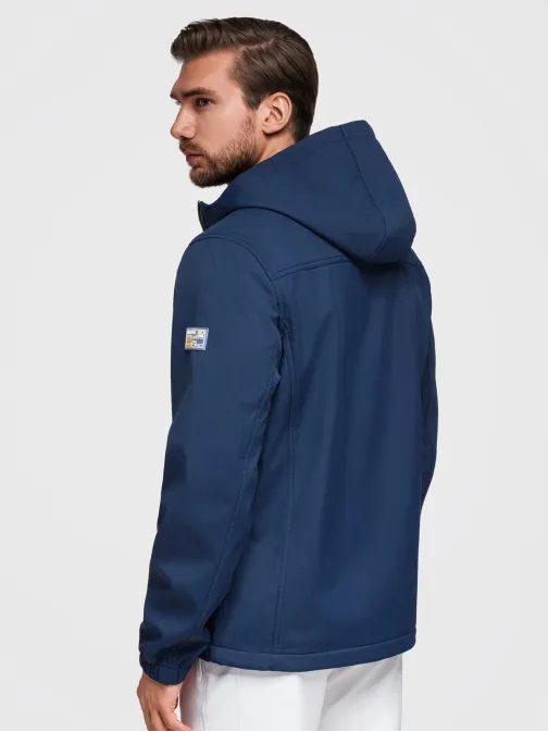 Moška modra softshell jakna V5 JANP-0292