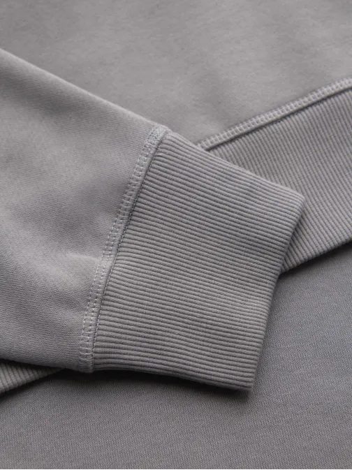 Siva moška jopa brez kapuce  V4 OM-SSNZ-0243