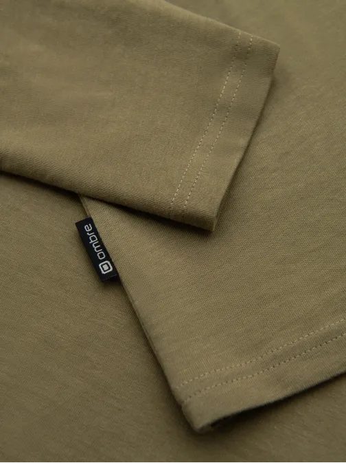 Moška olivna majica z značilnim napisom V2 LSPT-0131