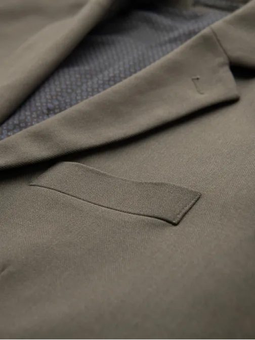 Elegantna olivna moška jakna V5 BLZB-0135