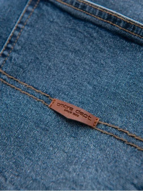 Privlačne temno modre moške kavbojke V2 PADP-0255