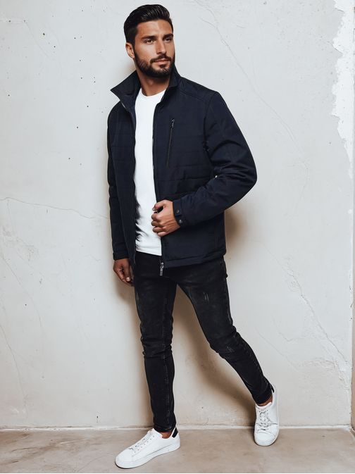 Prehodna mornarska jakna brez kapuce in žepa