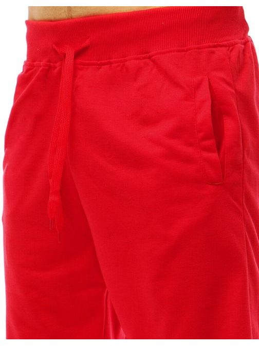 Udobne rdeče moške kratke hlače
