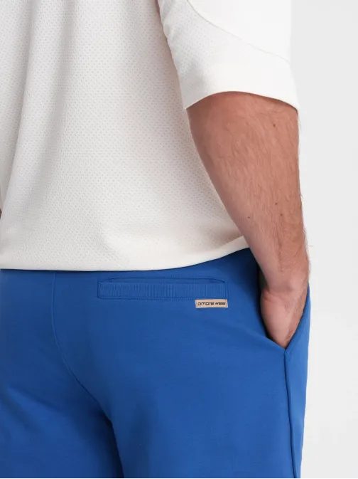 Modre kratke hlače za prosti čas V1 SRSK-0105