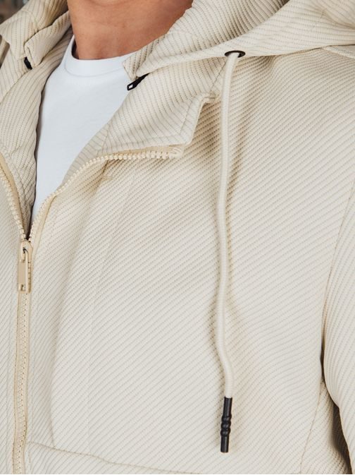 Brezčasna bež tanek moška jakna