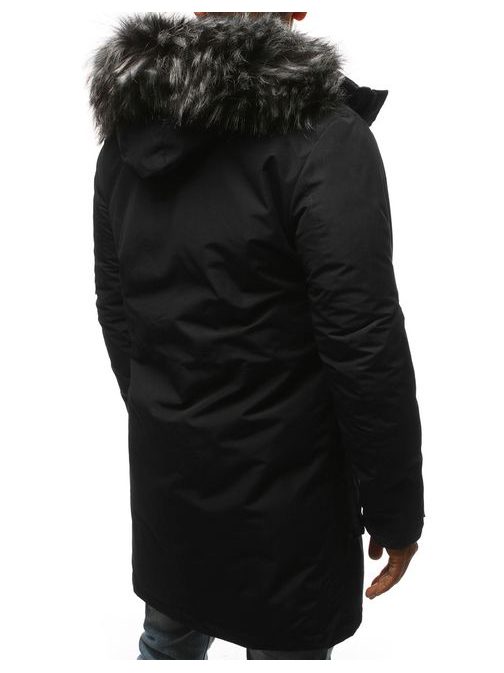 Moška zimska jakna črna