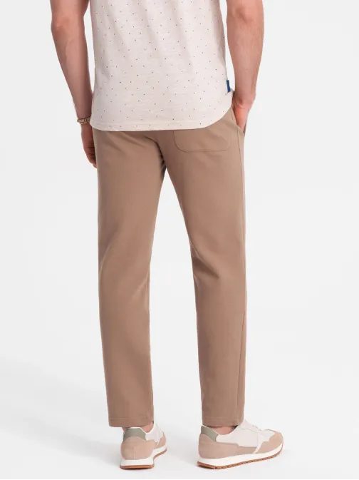 Zanimiva rjava trenirka V2 PABS-0206