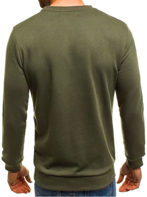 Zelen moški pulover BREEZY 171715