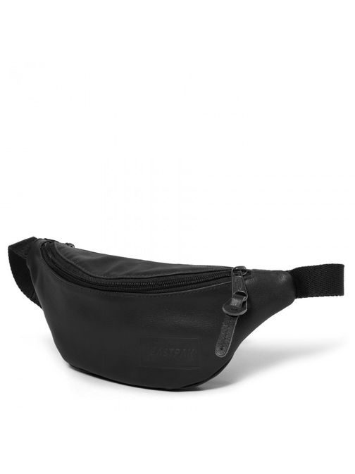 Luksuzna črna usnjena torbica za pas EASTPAK SPRINGER