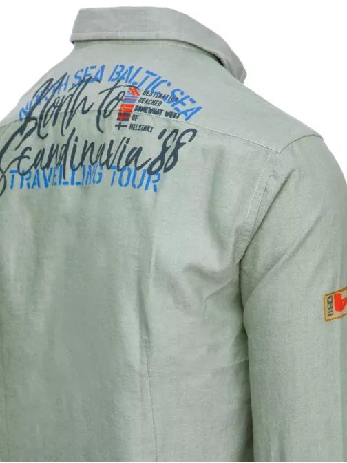 Mint bombažna srajca s potiskom