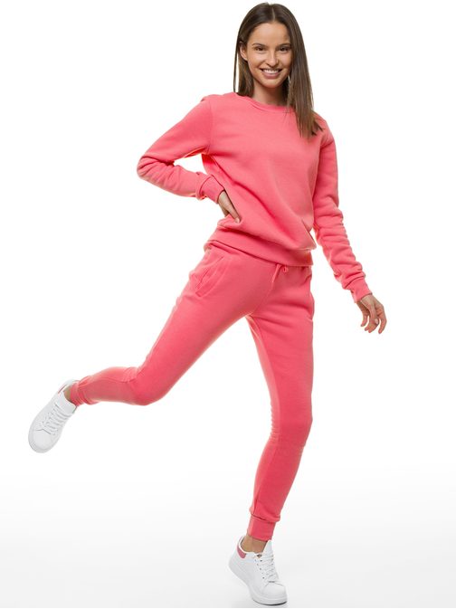 Ženska udobna jopica v rožnati barvi JS/W01Z