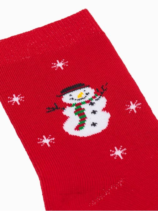 Komplet ženskih nogavic z božičnim motivom ULR066 (2 kom)