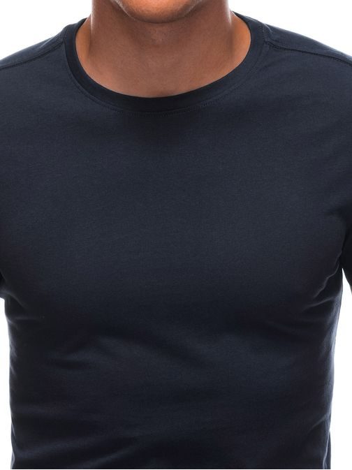 Granat bombažna majica s kratkimi rokavi S1683