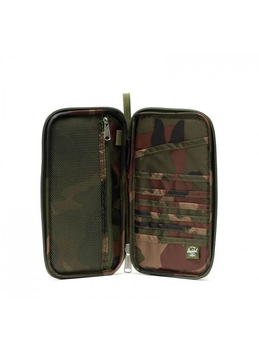 Potovalna denarnica v army motivu HERSCHEL 70D RPSTOP W