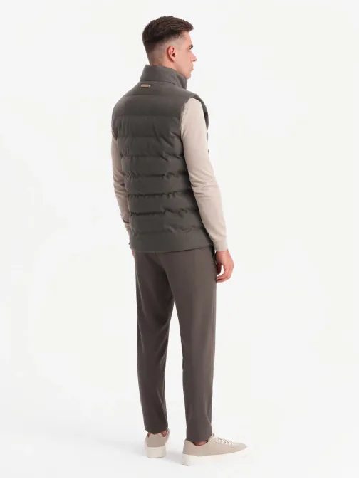 Prešiti prešiti olivni telovnik V4 JAVJ-0210