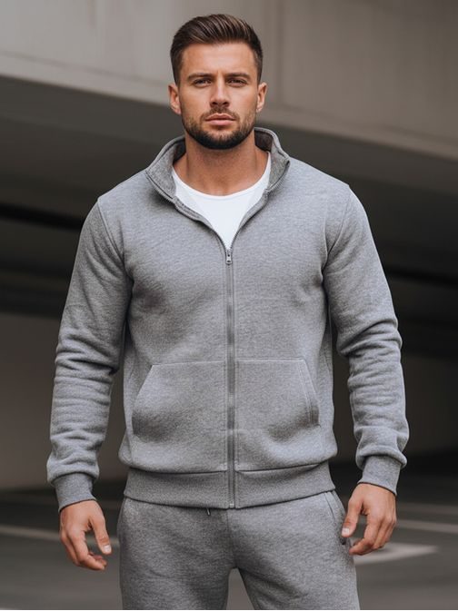 Enostavna moška športna obleka antracit