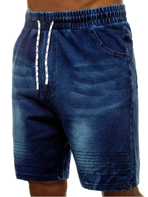 Udobne modre jeans kratke hlače JS/KK115