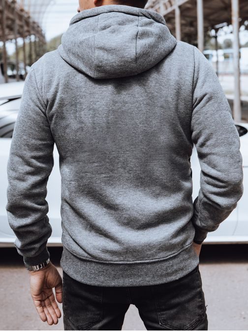 Grafit pulover zanimivega dizajna