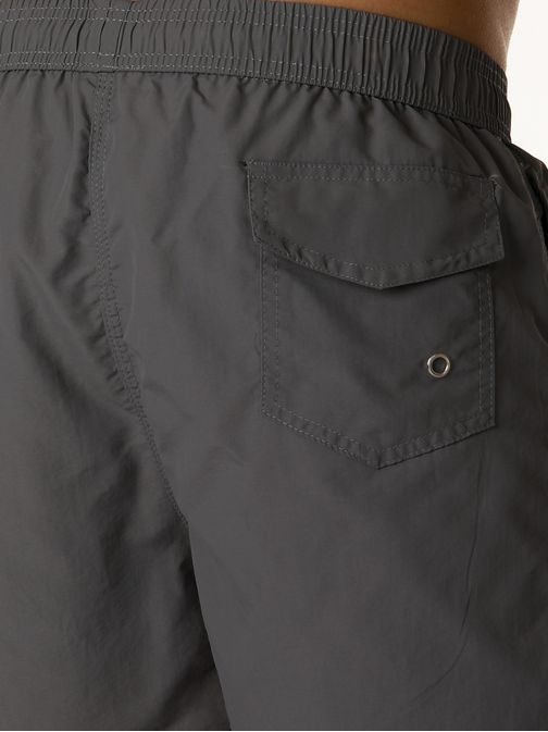 Modne moške kopalke v grafitni barvi