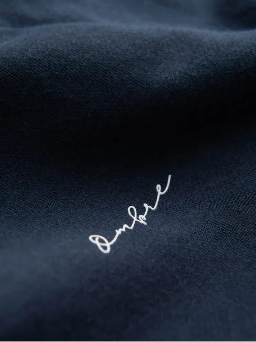 Originalen temno moder pulover V2 SSNZ-22FW-003