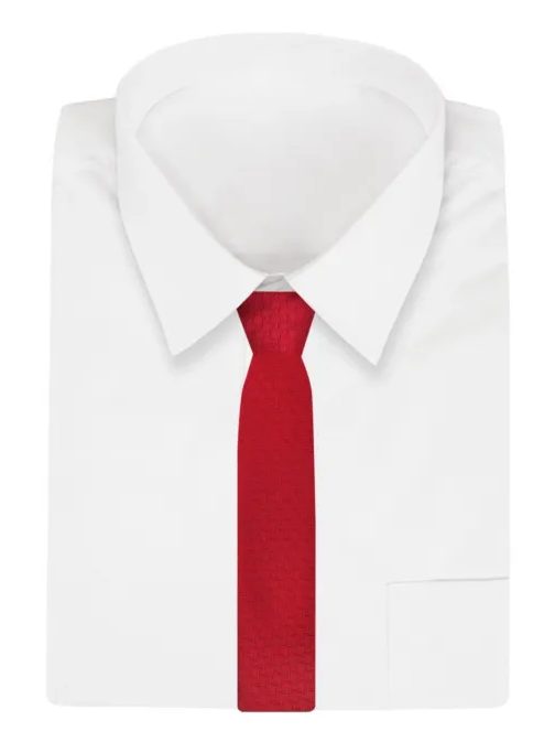Rdeča moška kravata Angelo di Monti
