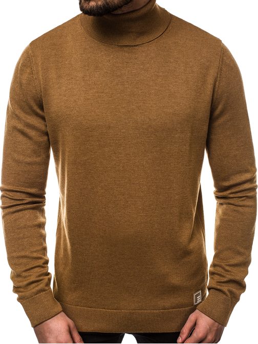 Rjav moški pulover OZONEE B/95008