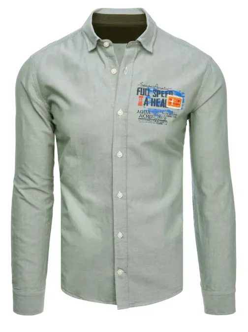 Mint bombažna srajca s potiskom