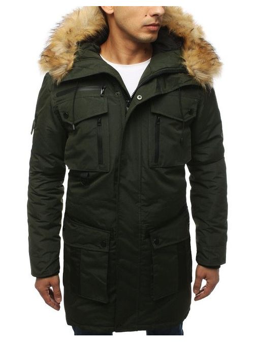 Zelena originalna zimska jakna