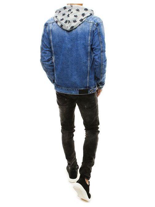 Stilska modra jeans jakna