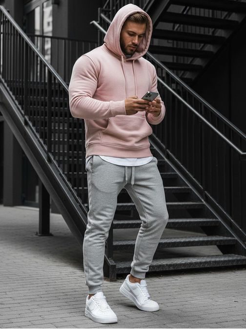 Udobna majica v roza barvi