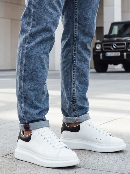 Modne modre moške kavbojke