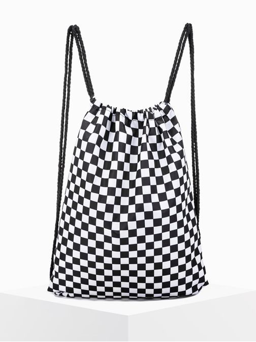 Stilska torba v črno-beli barvi A269