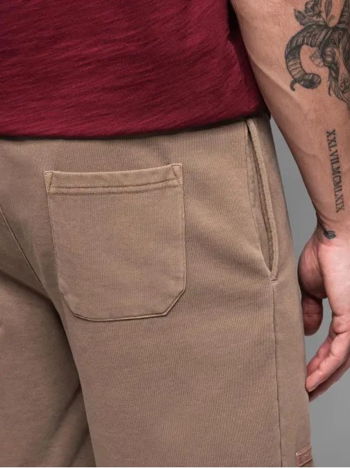 Osnovne rjave moške kratke hlače V2 SRWS-0122