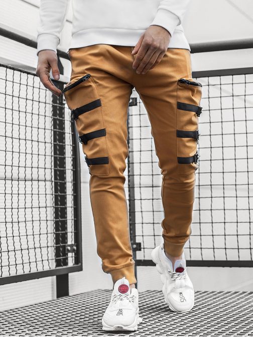 Camel moške jogger hlače G/11132