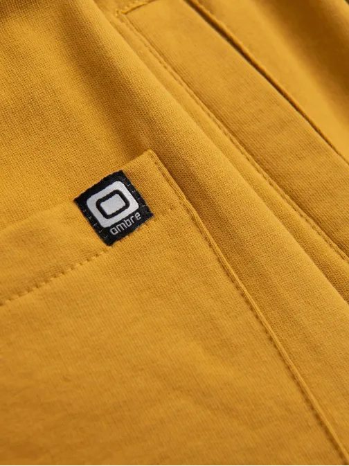 Udobna trenirka v gorčični barvi P946