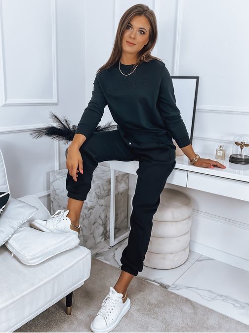 Preprost ženski črn pulover Atti