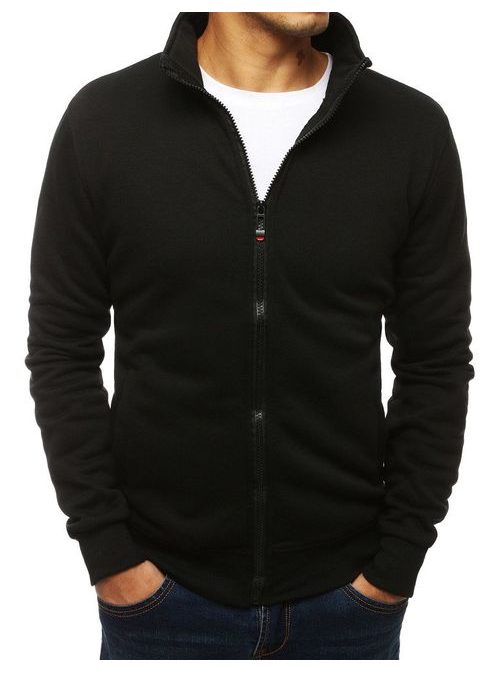 Modna črna preprosta jopa