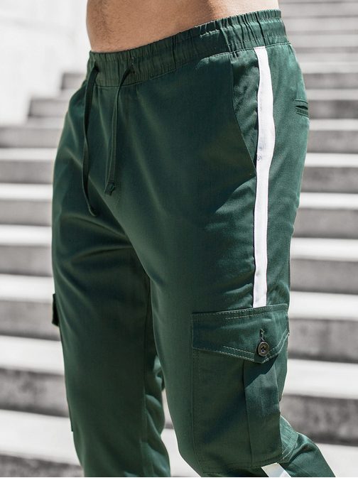 Originalne temno zelene jogger hlače DJ/5580