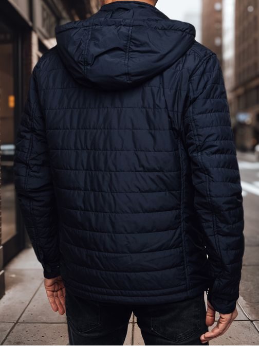 Prehodna brezčasna mornarska jakna s kapuco