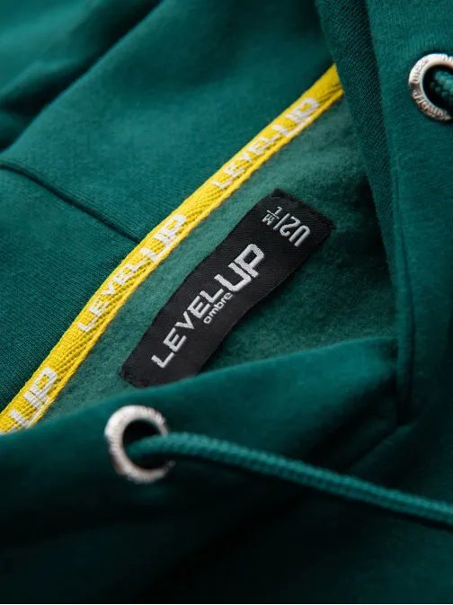 Privlačna zelena unisex majica V17 SNBC-0105