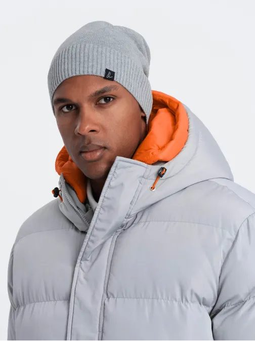 Moderna siva melanž kapa V5 ACWH-0124